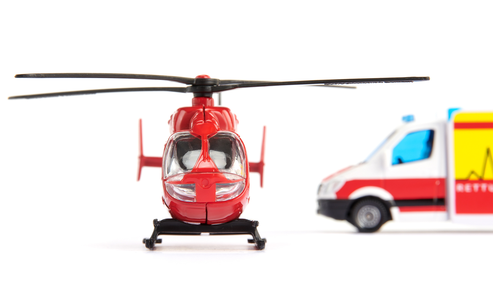 SIKU Super - Ambulance a vrtulník, set