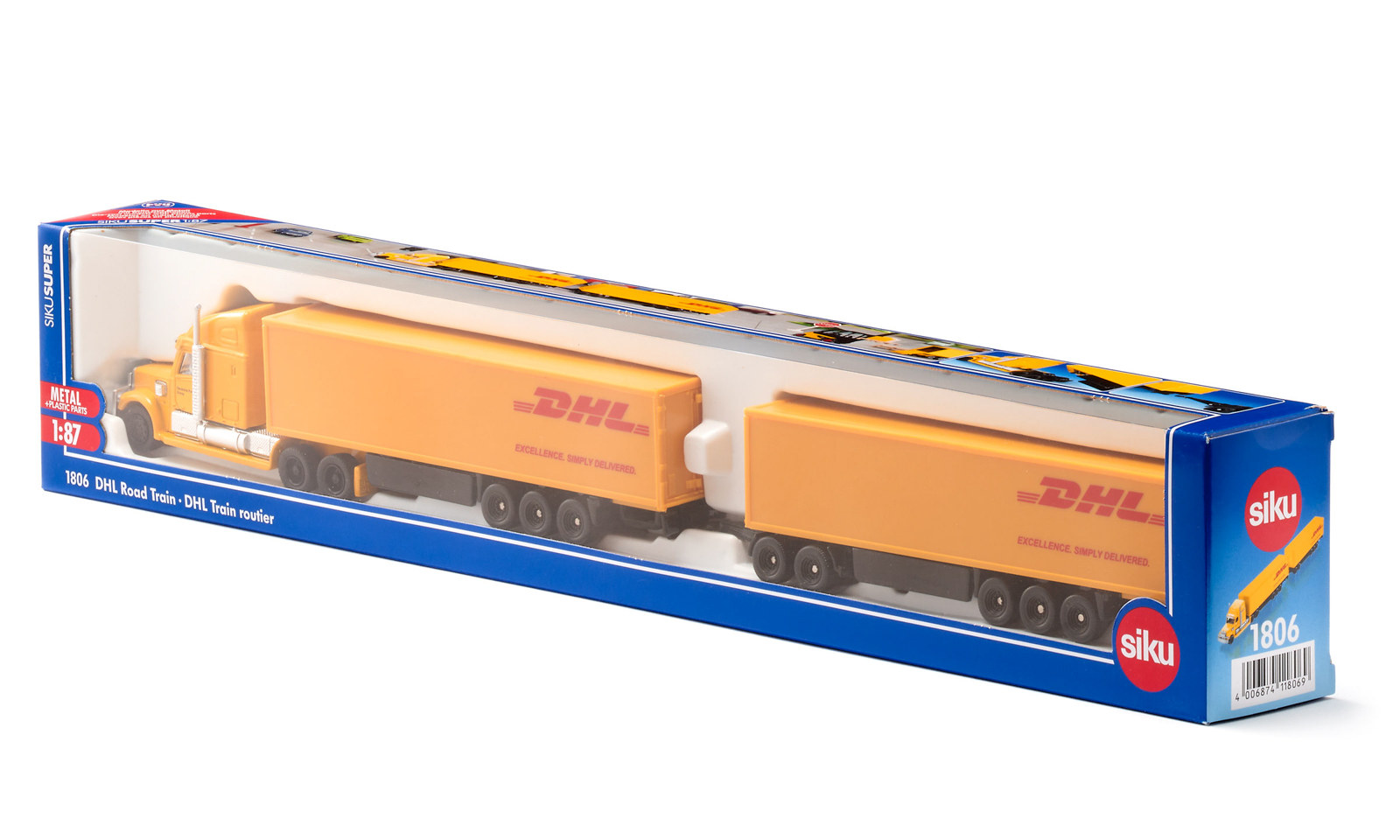 SIKU Super - Kamion s vlekem 1:87