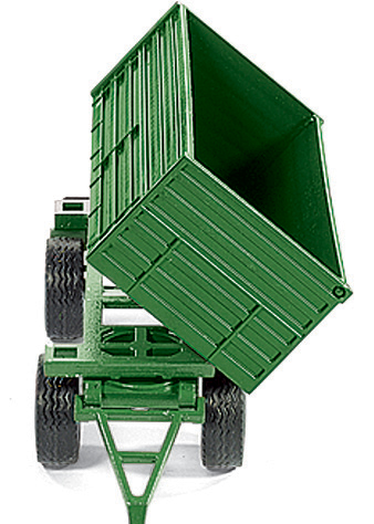 SIKU Farmer - traktor John Deere s vlekem, 1:50