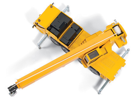 SIKU Super - Požární auto jeřáb, 1:50