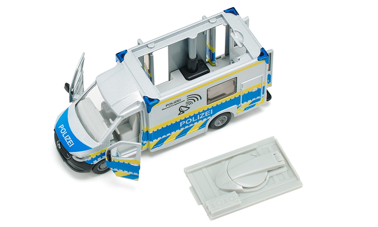 SIKU Super - policejní Mercedes Benz Sprinter, 1:50