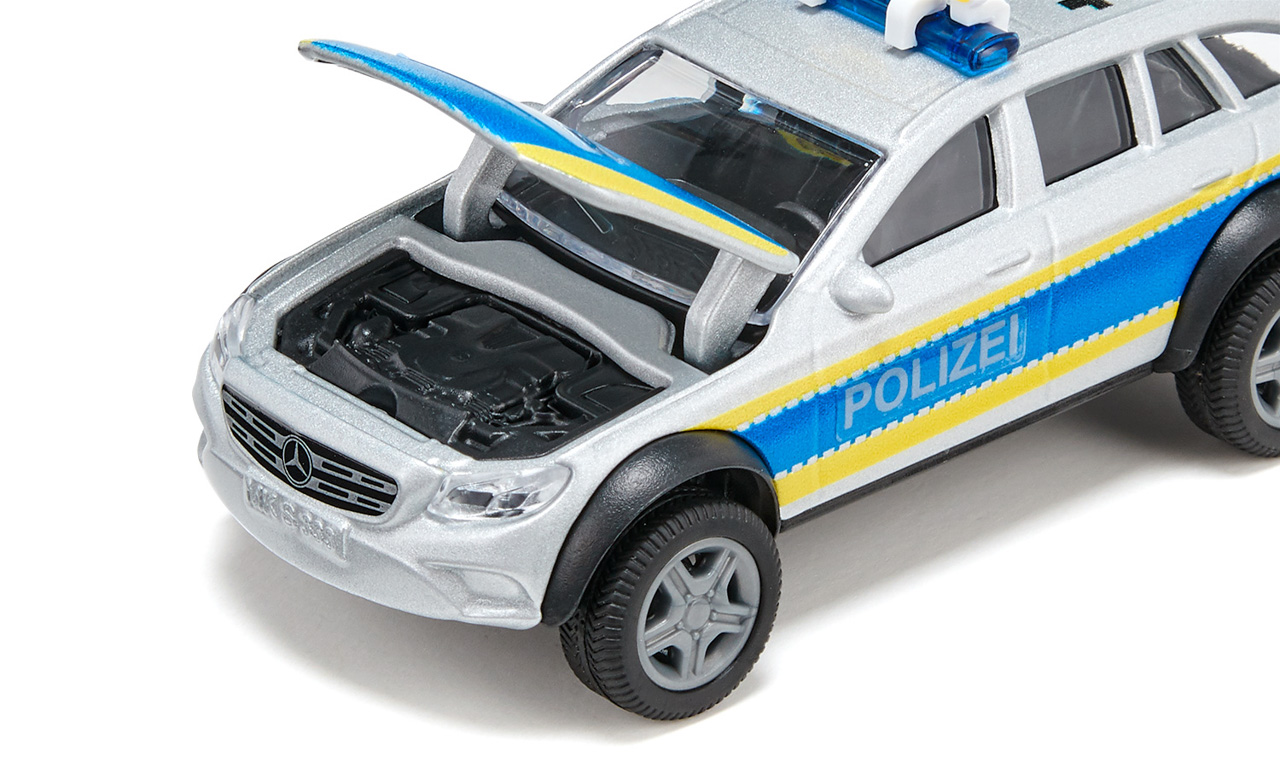 SIKU Super - policejní Mercedes Benz E-Class All Terrain 4x4, 1:50