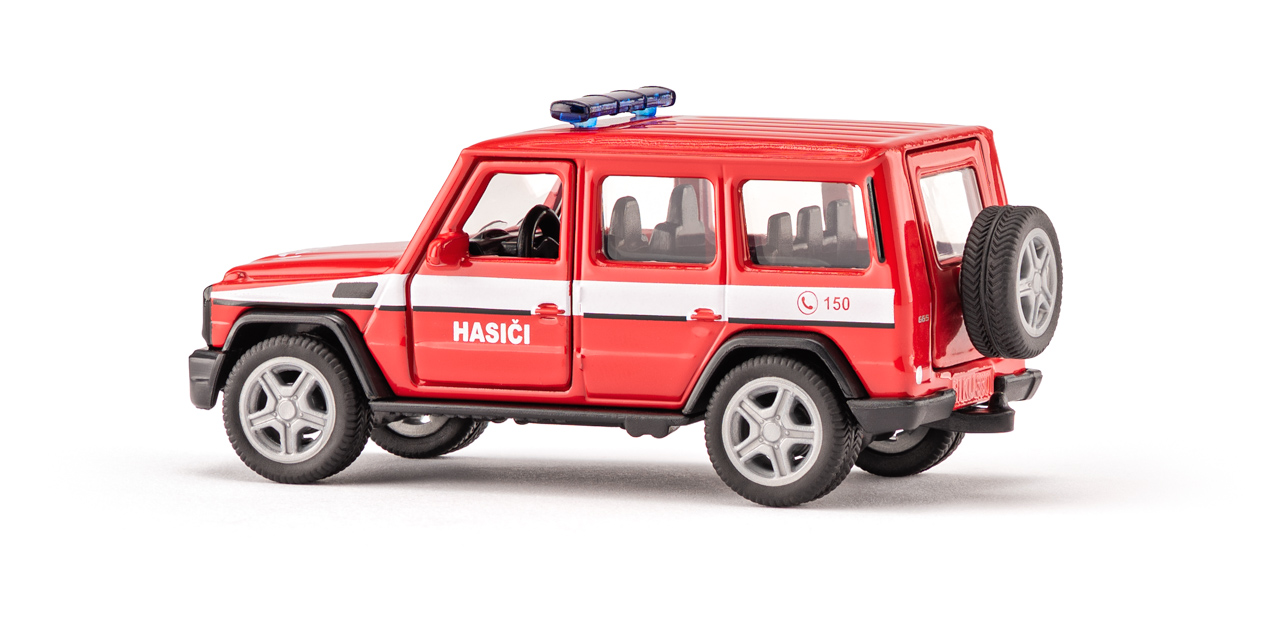 SIKU Super česká verze - hasiči Mercedes AMG G65