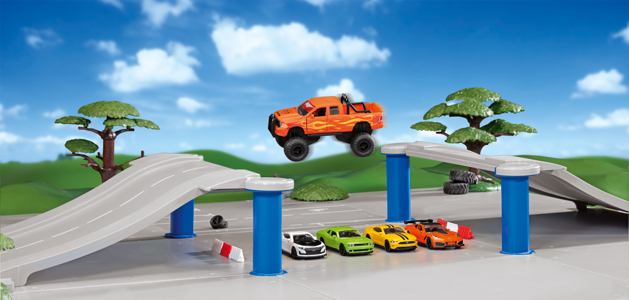 SIKU Super - RAM 1500 se sundavacími pneumatikami, 1:50