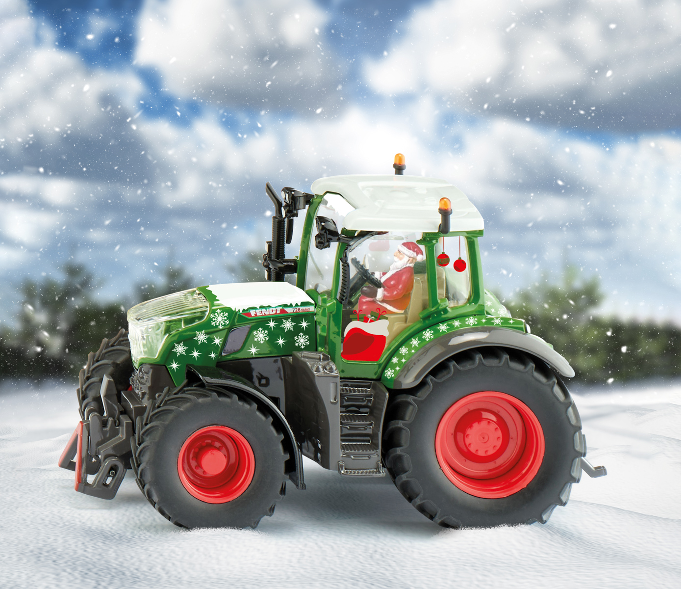 SIKU Farmer - Vánoční traktor