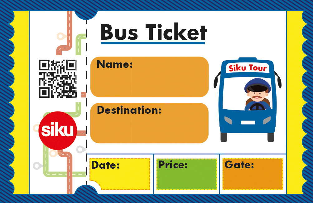 SIKU World - autobusová zastávka