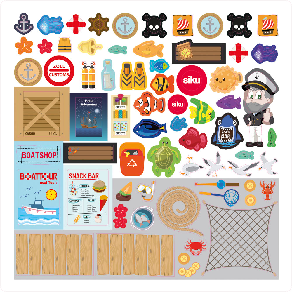 SIKU World - nakládací přístav, molo