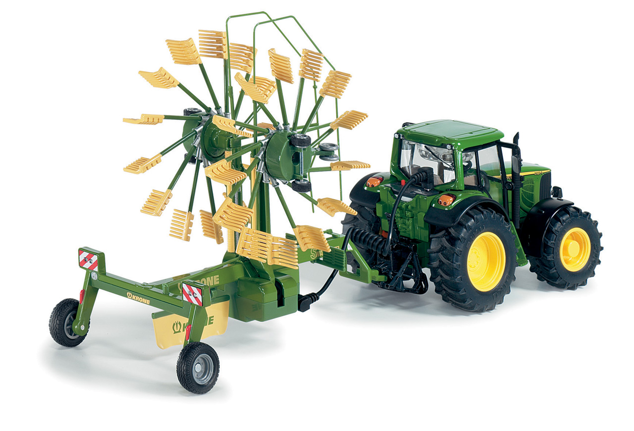 SIKU Control - Shrnovač sena KRONE Swadro 900, 1:32(bez ovl. a nabíj.) pro RC i infračerv