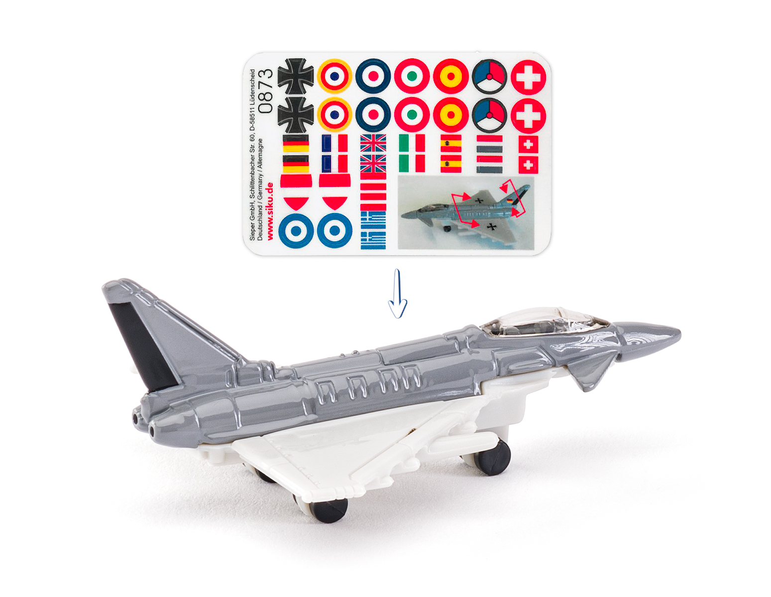 SIKU Military - Stíhačka