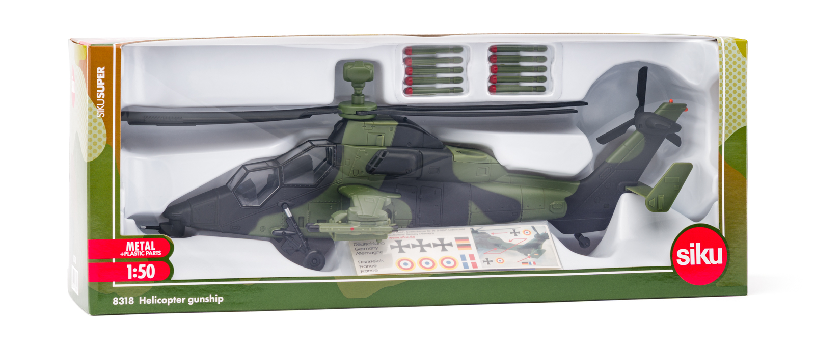 SIKU Military - Bojový vrtulník