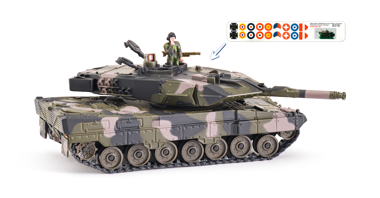 SIKU Military - Bojový tank
