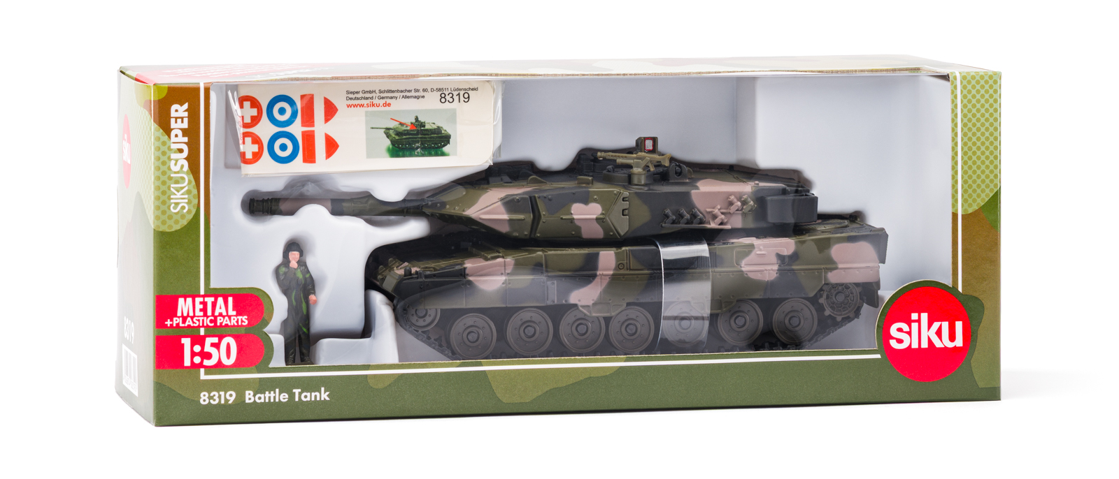 SIKU Military - Bojový tank