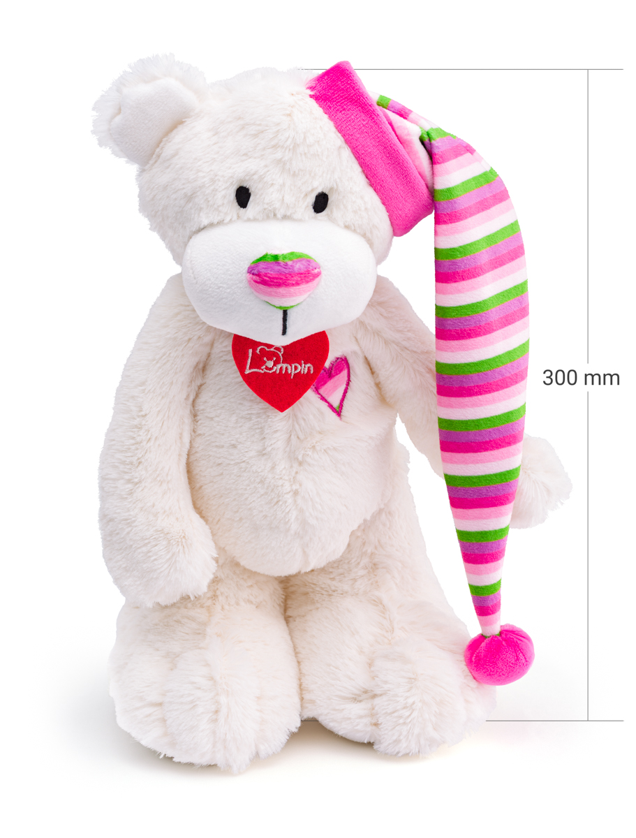 Medvídek bílý Theodor, 35cm