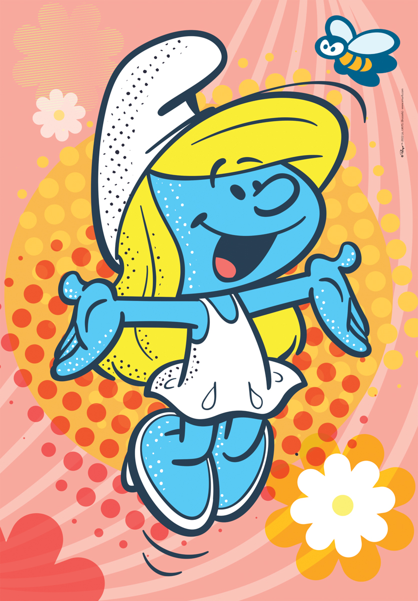 Puzzle - 3x48 dílků Šmoulové