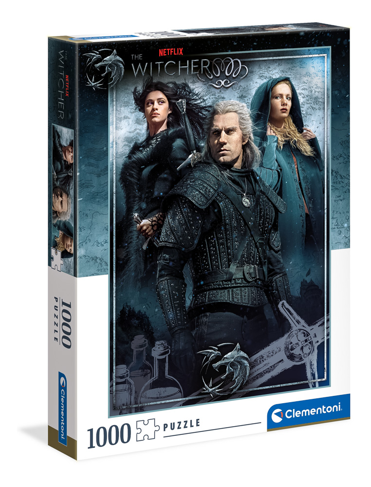 Puzzle 1000 dílků - The Witcher