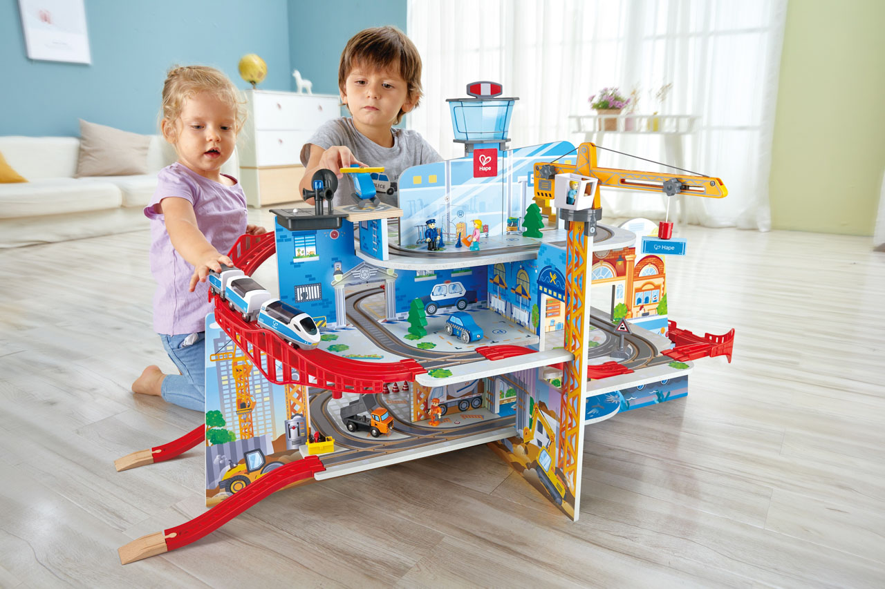 Vláčkodráha Grand City - patrová