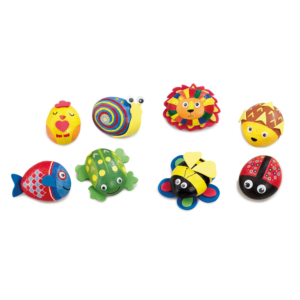 Malování kamínků - zvířata