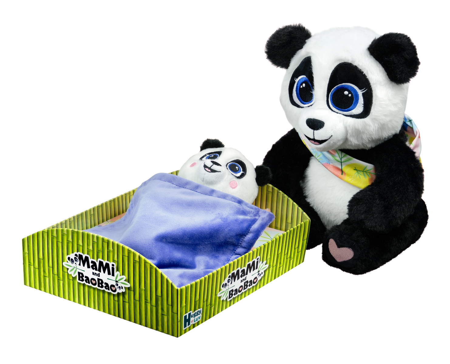 Mami & BaoBao Interaktivní Panda s miminkem