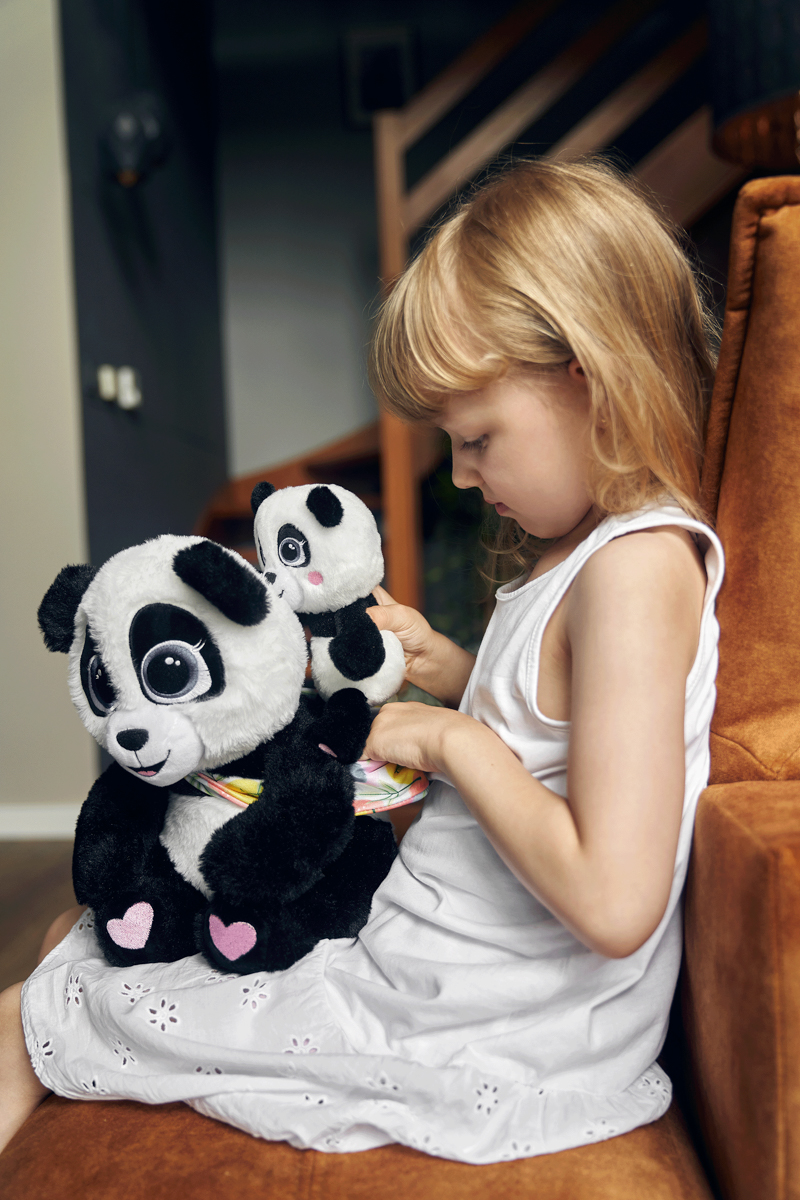 Mami & BaoBao Interaktivní Panda s miminkem