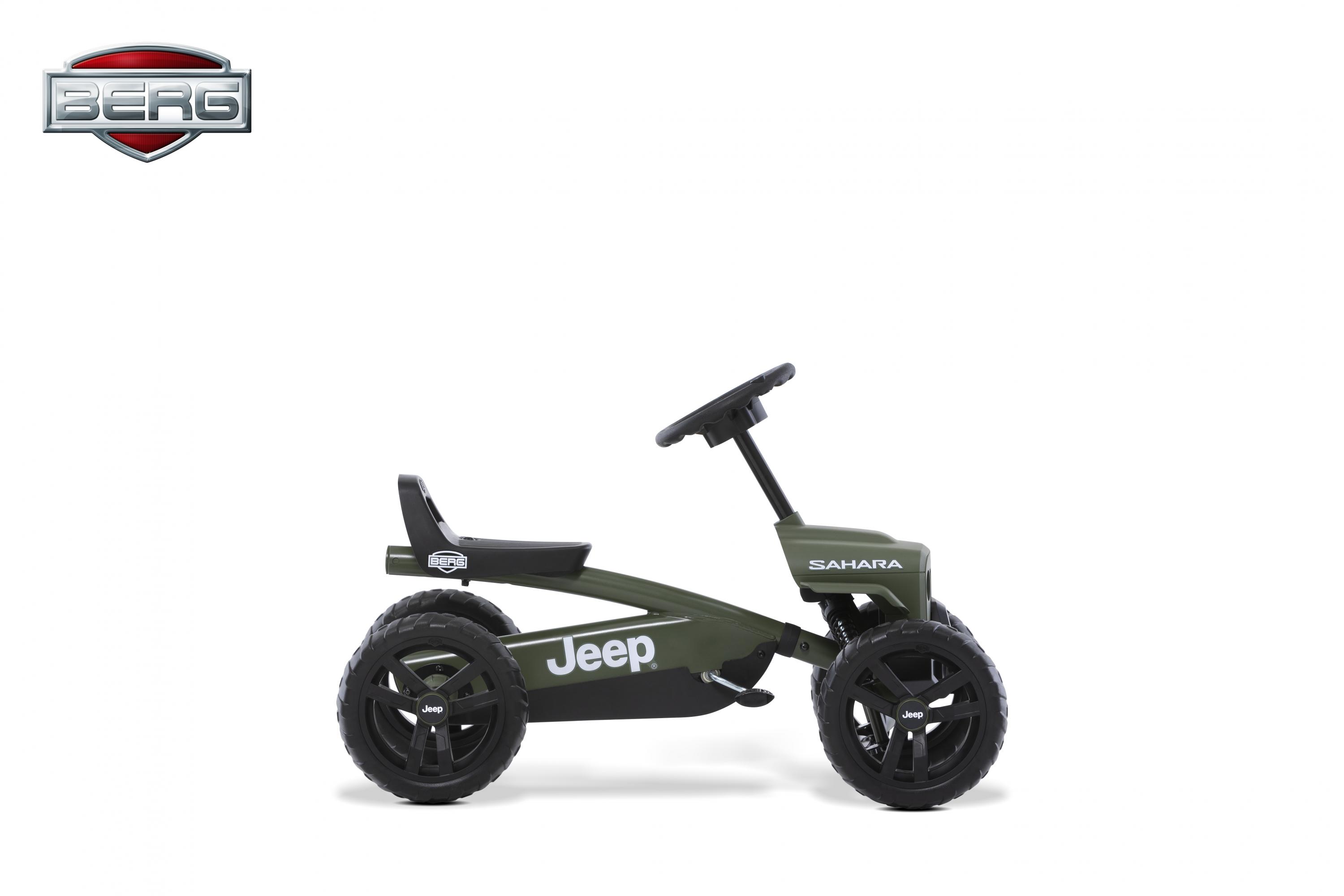 BERG Buzzy - Jeep Sahara zelený