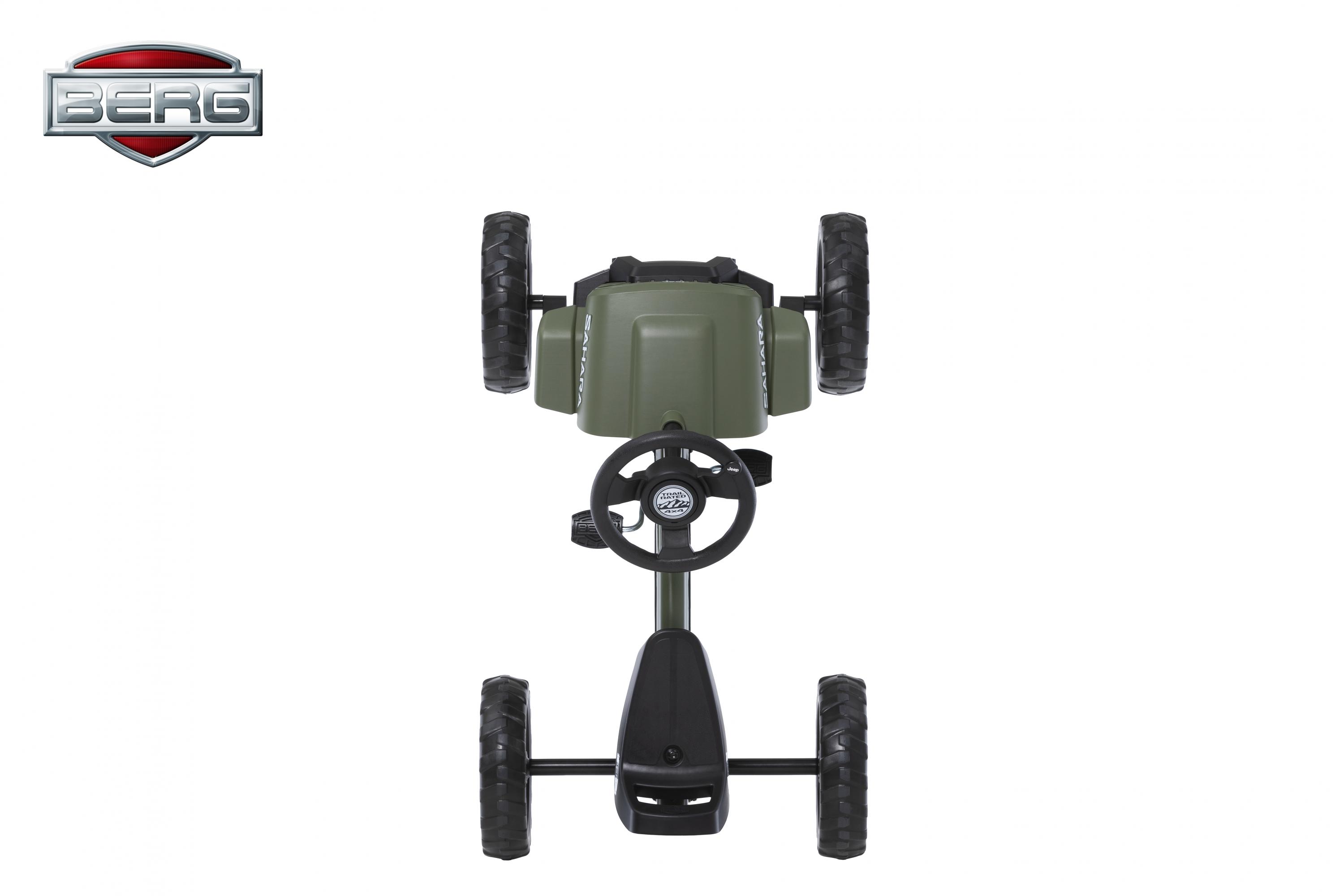 BERG Buzzy - Jeep Sahara zelený