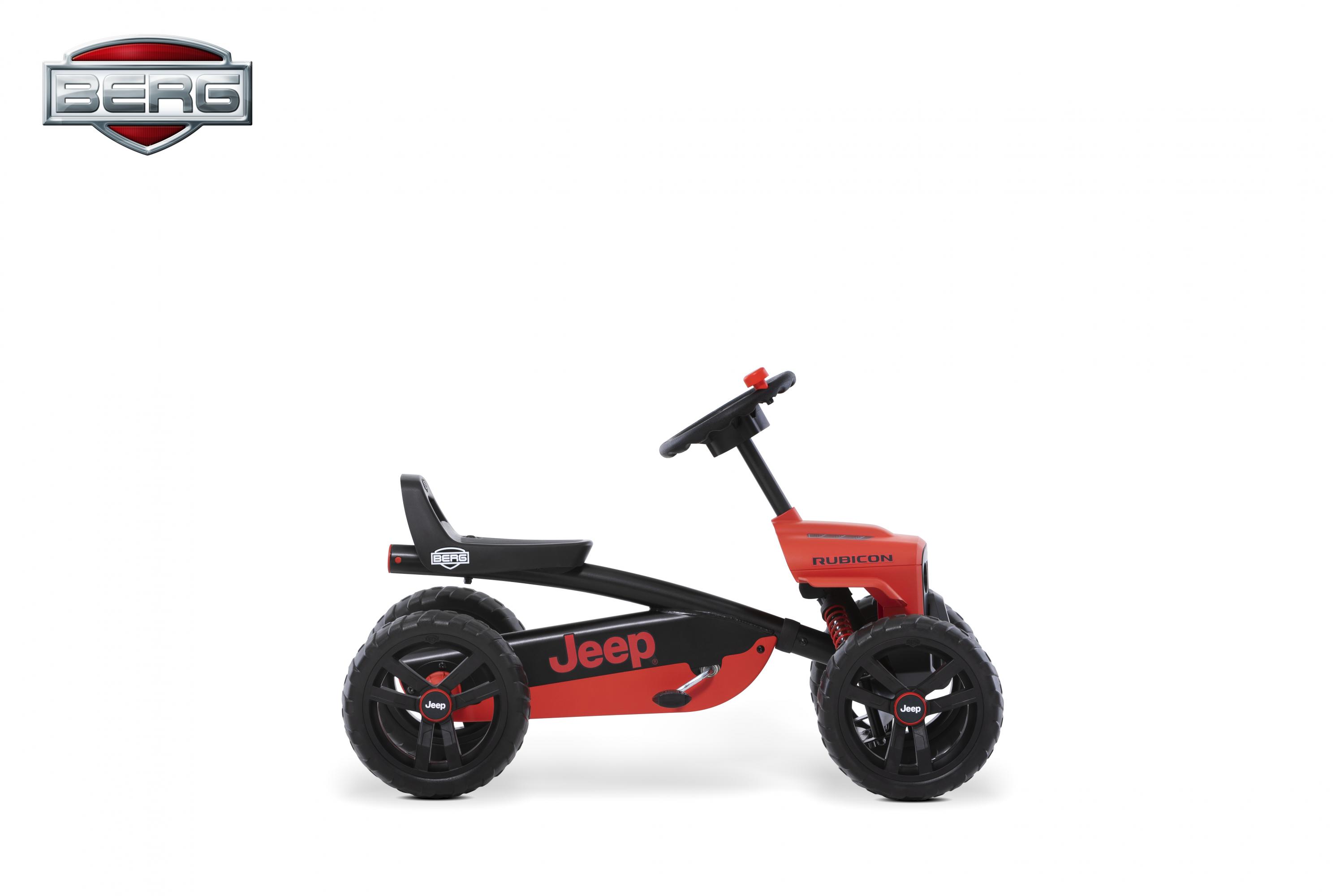 BERG Buzzy - Jeep Rubicon červeno-černý