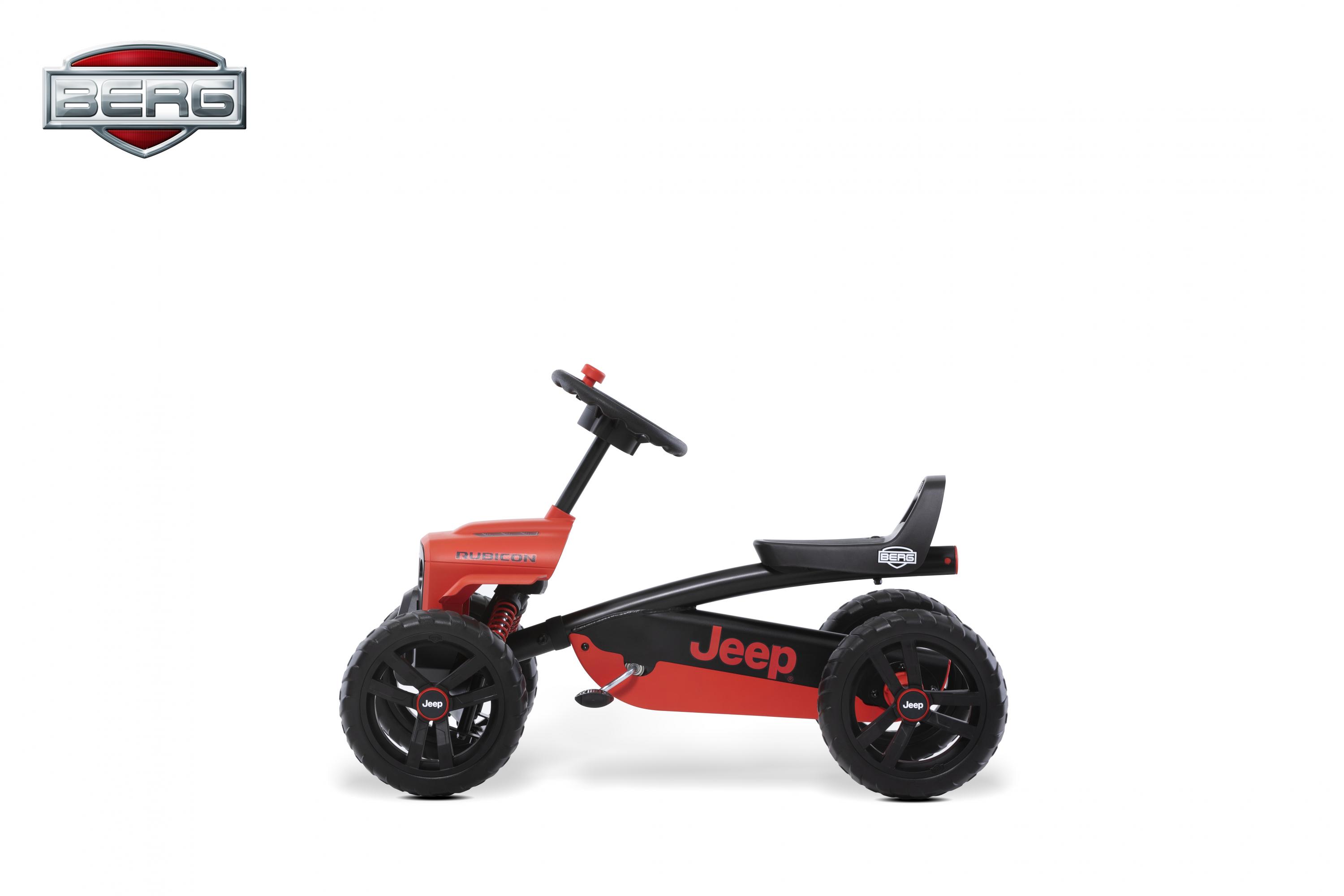 BERG Buzzy - Jeep Rubicon červeno-černý