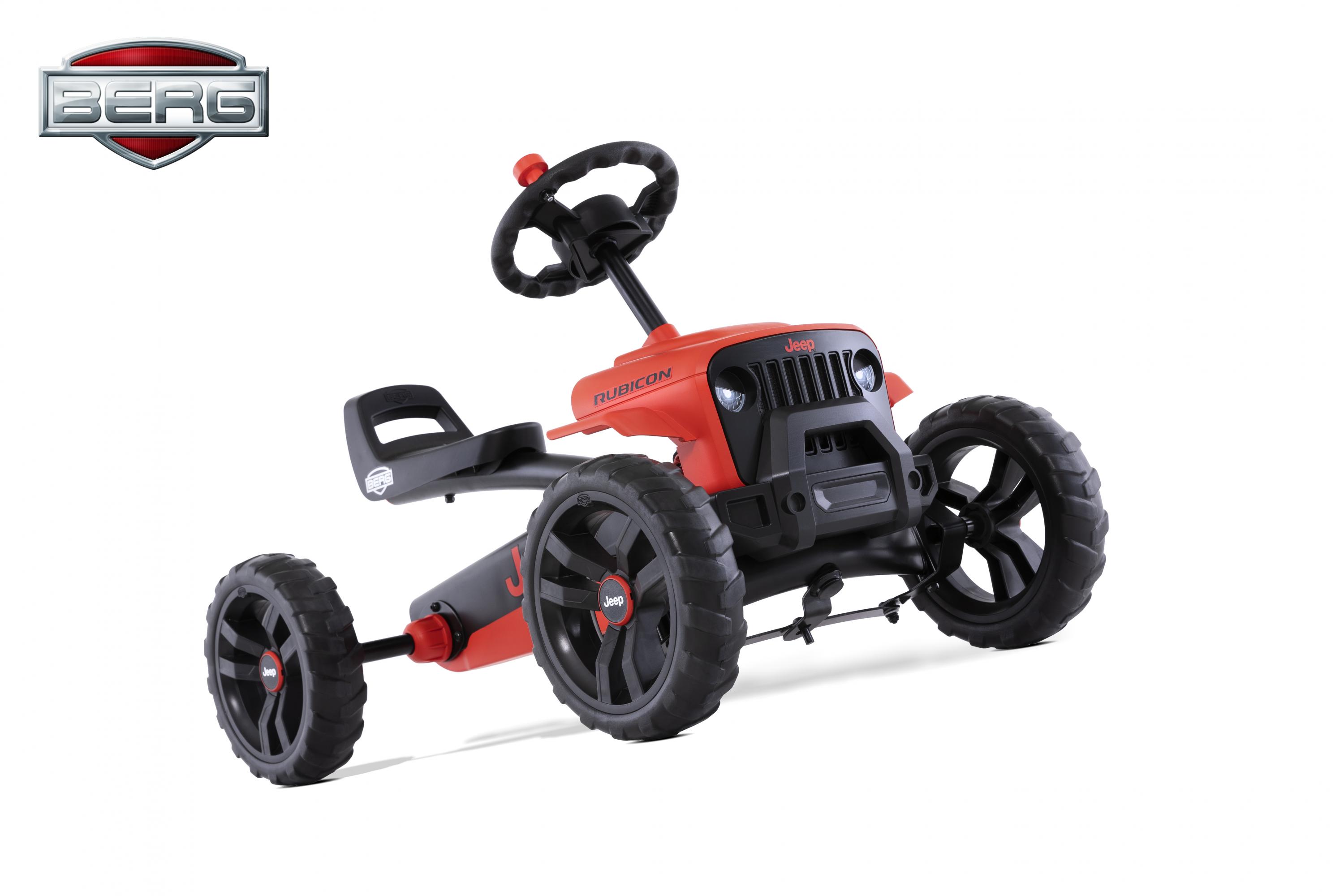 BERG Buzzy - Jeep Rubicon červeno-černý