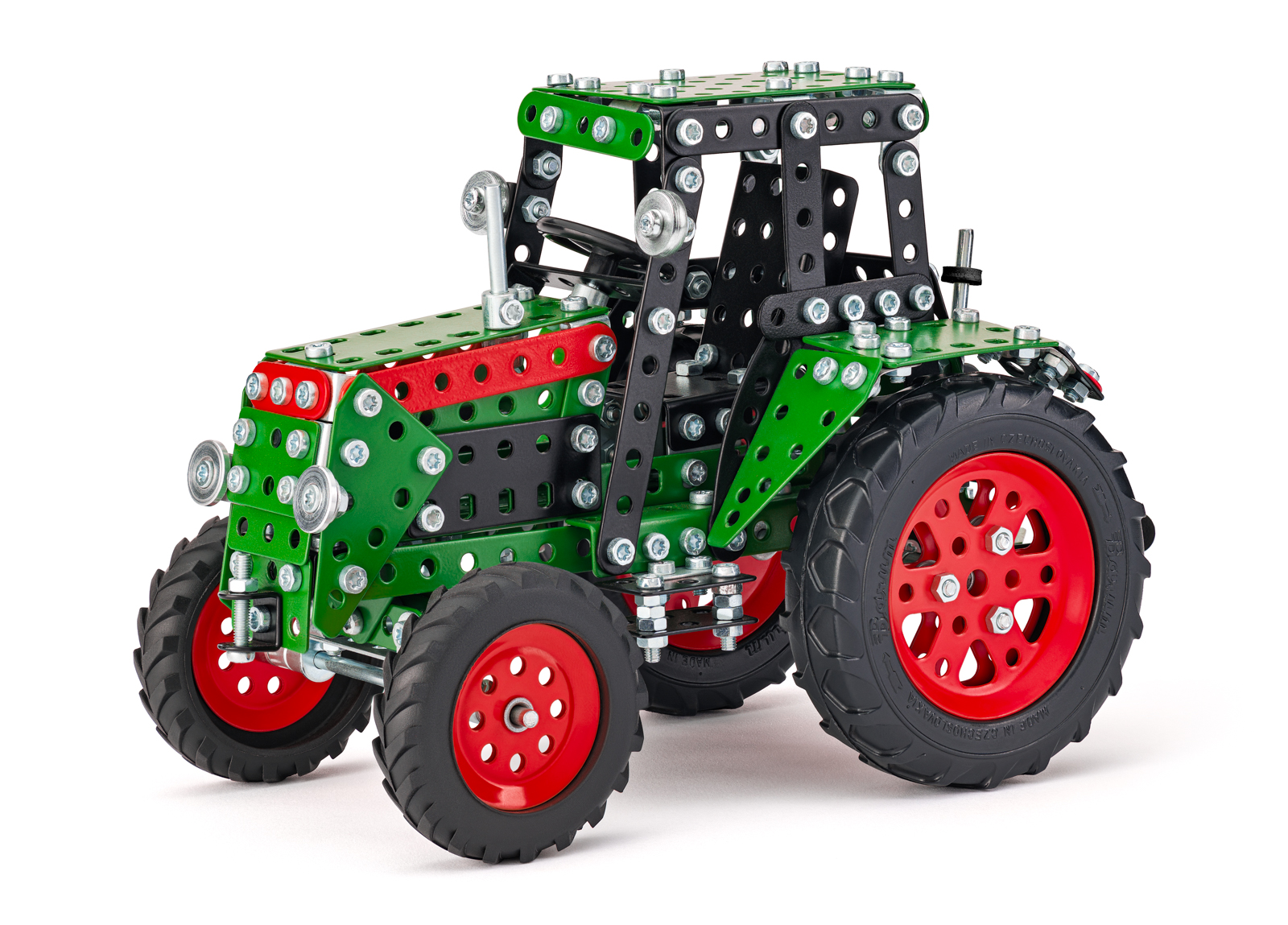 Merkur Traktor 4x4 zelený, 567 dílků