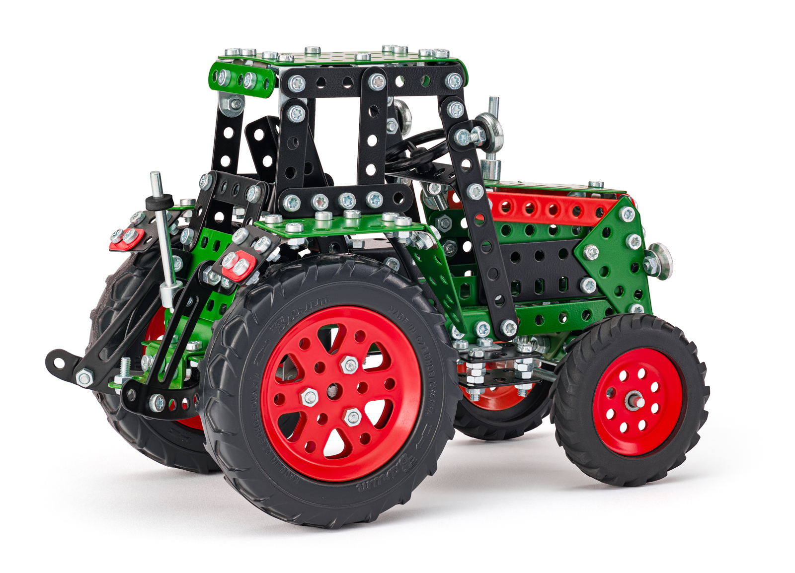 Merkur Traktor 4x4 zelený, 567 dílků