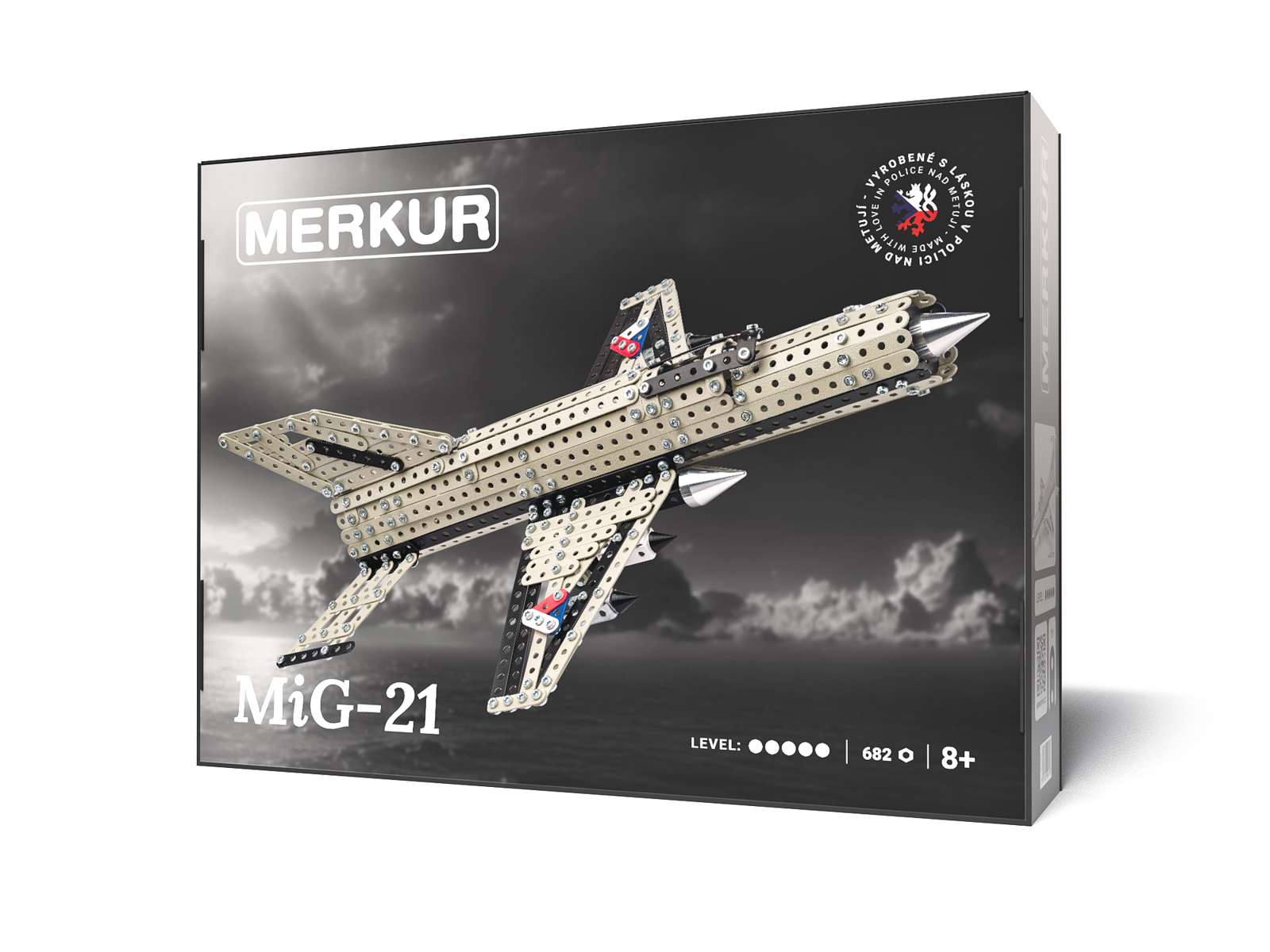 Merkur Stíhač Mig 21, 682 dílků