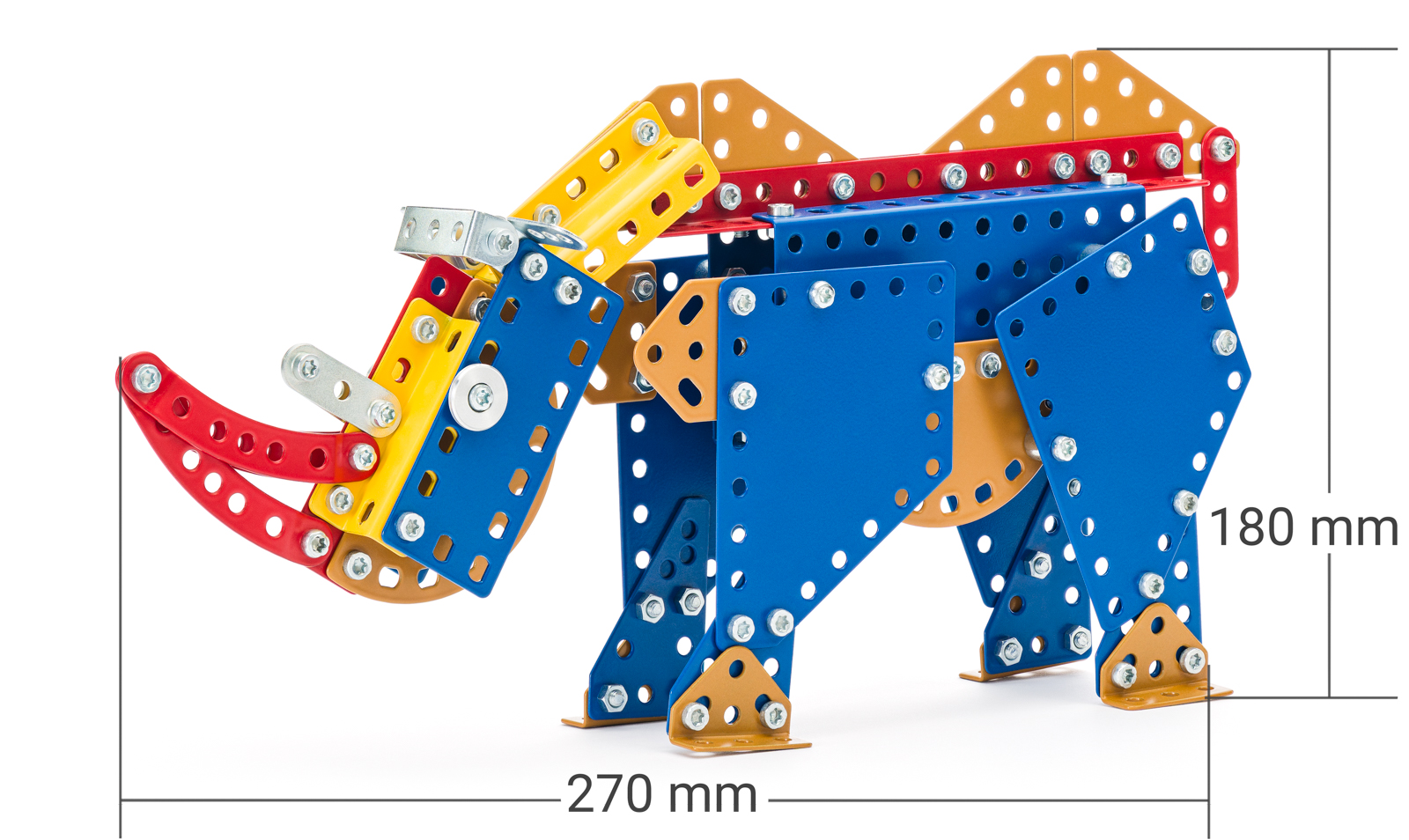Merkur ZOO Nosorožec, 212 dílků