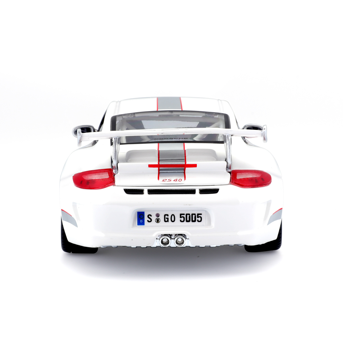 Bburago - Auta HOBBY, Porsche 911 GT3 RS 4.0, bílá, 1:18
