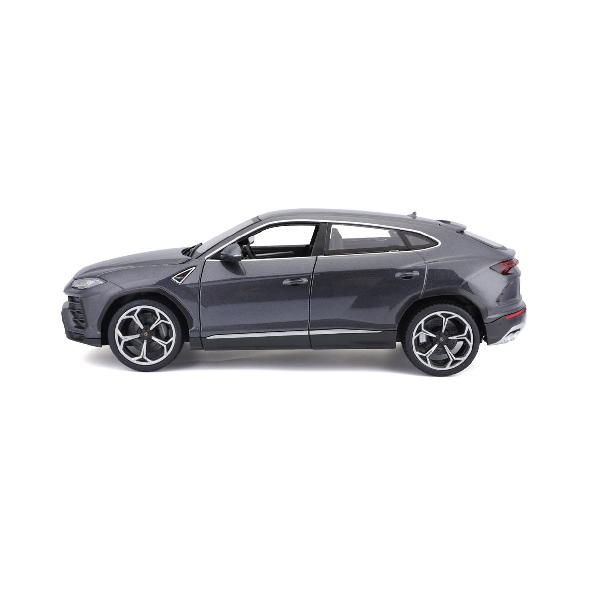 Bburago - Auta HOBBY, Lamborghini Urus, šedá metalíza, 1:18