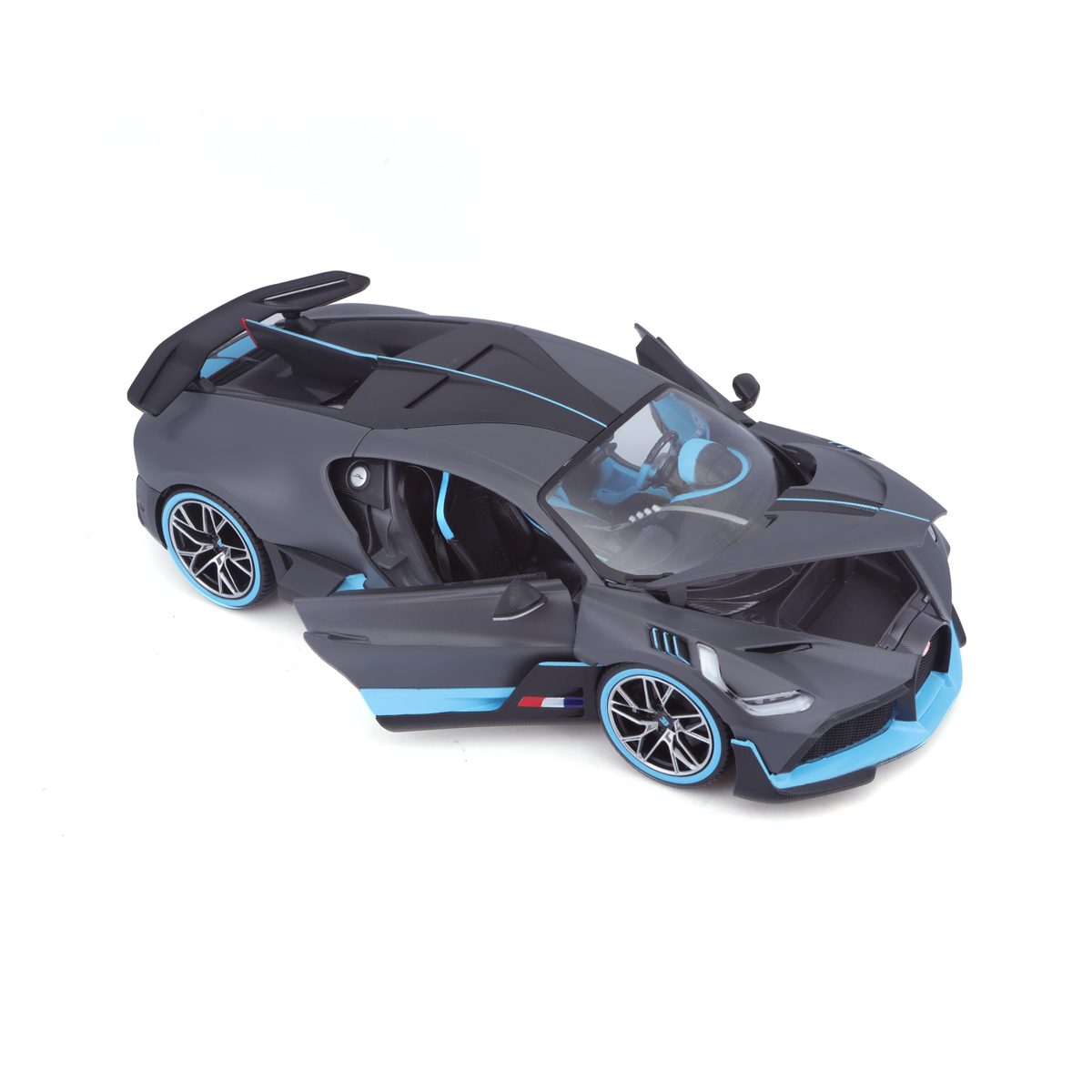 Bburago - Auta HOBBY, Bugatti Divo, matná tmavě šedá, 1:18