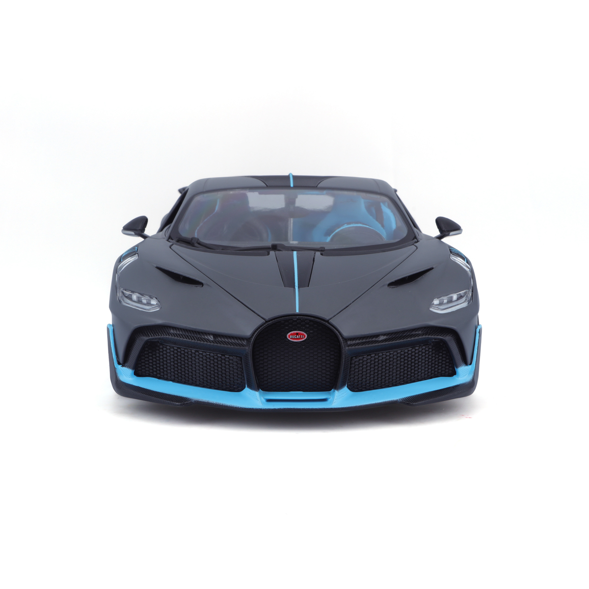 Bburago - Auta HOBBY, Bugatti Divo, matná tmavě šedá, 1:18