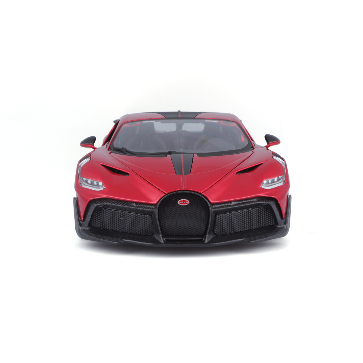 Bburago - Auta HOBBY, Bugatti Divo, červená metalíza, 1:18