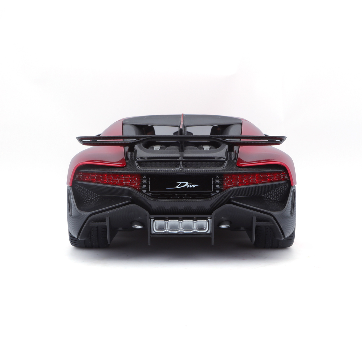 Bburago - Auta HOBBY, Bugatti Divo, červená metalíza, 1:18