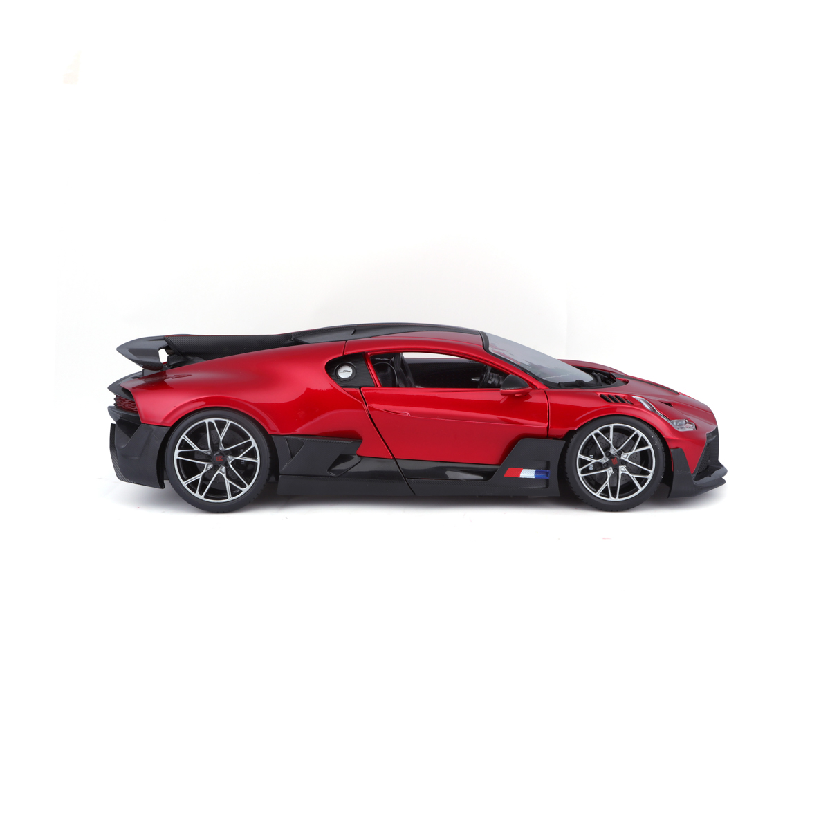 Bburago - Auta HOBBY, Bugatti Divo, červená metalíza, 1:18
