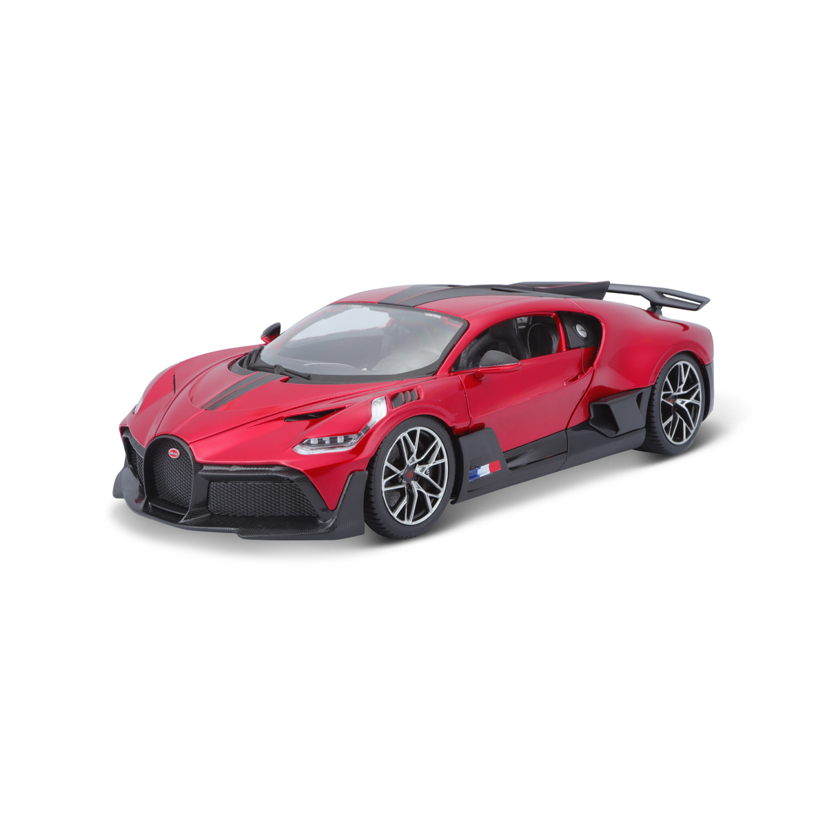 Bburago - Auta HOBBY, Bugatti Divo, červená metalíza, 1:18