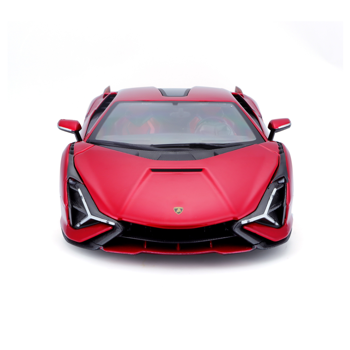 Bburago - Auta HOBBY, Lamborghini Sián FKP 37, červená, 1:18