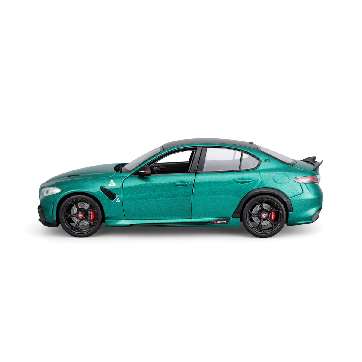 Bburago - Auta HOBBY, Alfa Romeo Giulia GTA, zelená metalíza, 1:18