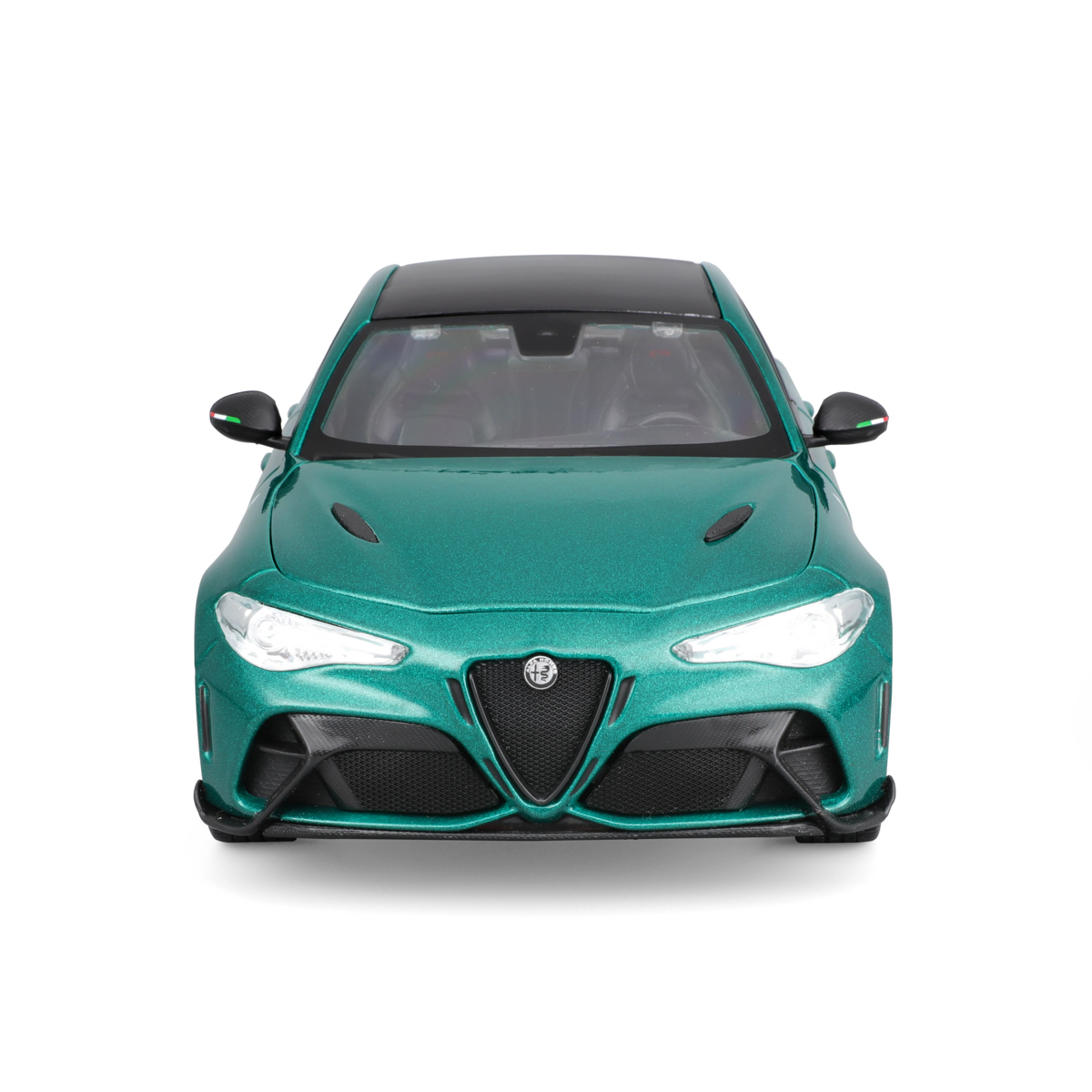 Bburago - Auta HOBBY, Alfa Romeo Giulia GTA, zelená metalíza, 1:18