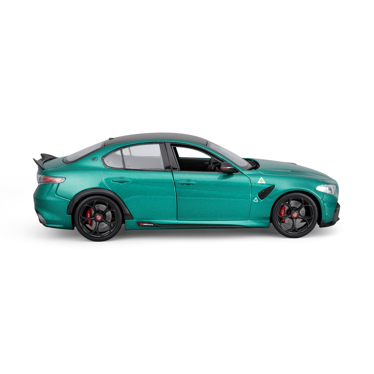 Bburago - Auta HOBBY, Alfa Romeo Giulia GTA, zelená metalíza, 1:18