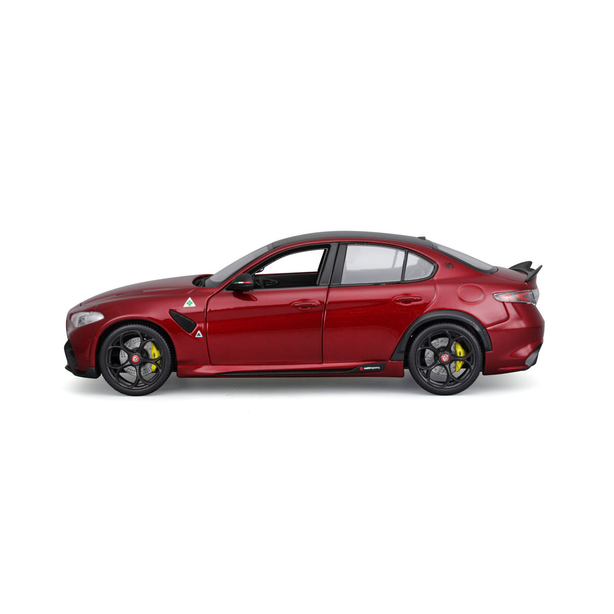 Bburago - Auta HOBBY, Alfa Romeo Giulia GTA, červená metalíza, 1:18