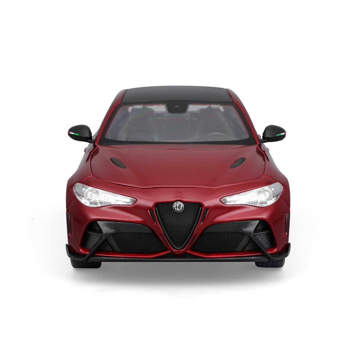 Bburago - Auta HOBBY, Alfa Romeo Giulia GTA, červená metalíza, 1:18