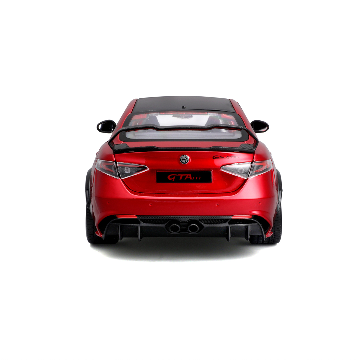 Bburago - Auta HOBBY, Alfa Romeo Giulia GTAm, červená metalíza, 1:18