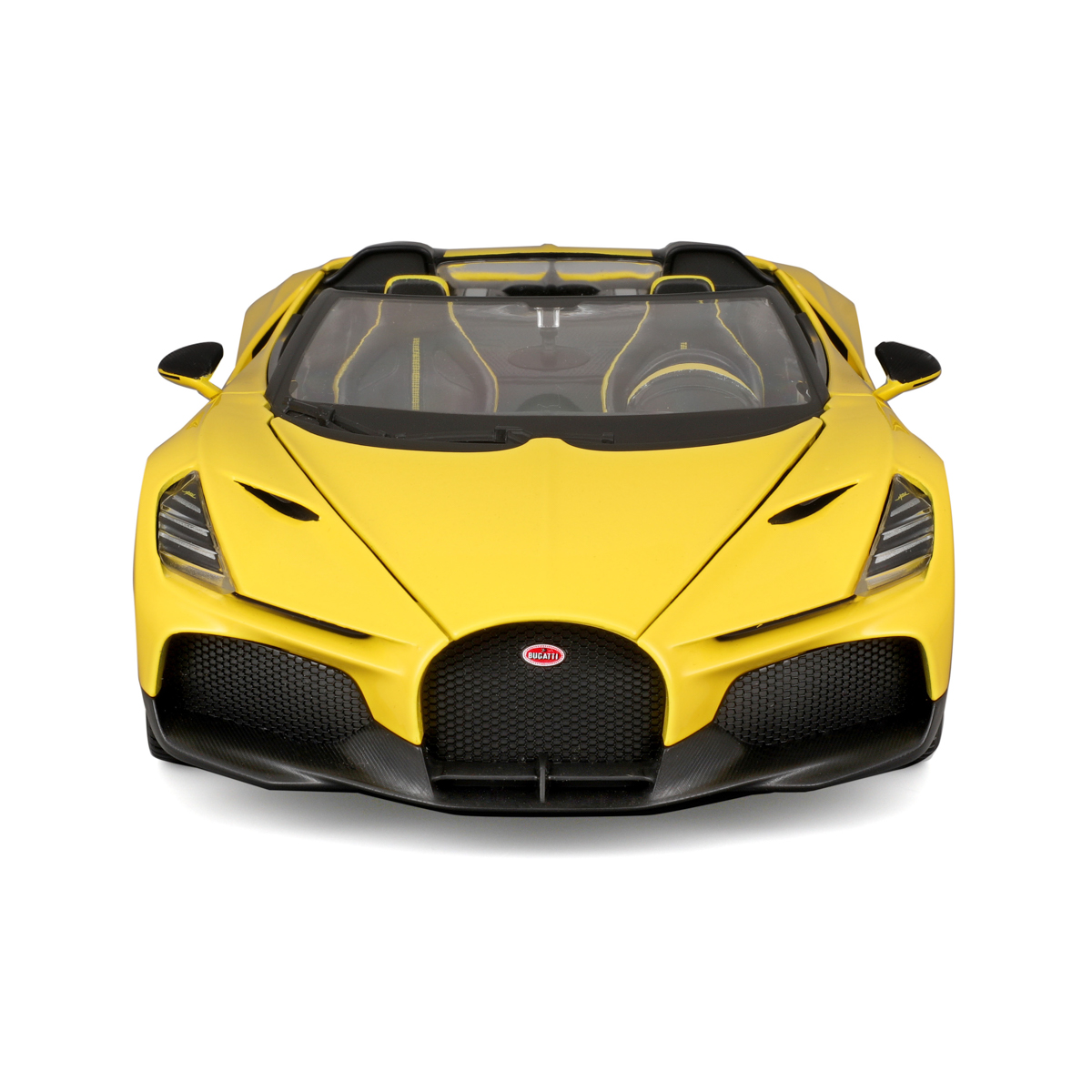 Bburago - Auta HOBBY, Bugatti Mistral, žlutá, 1:18