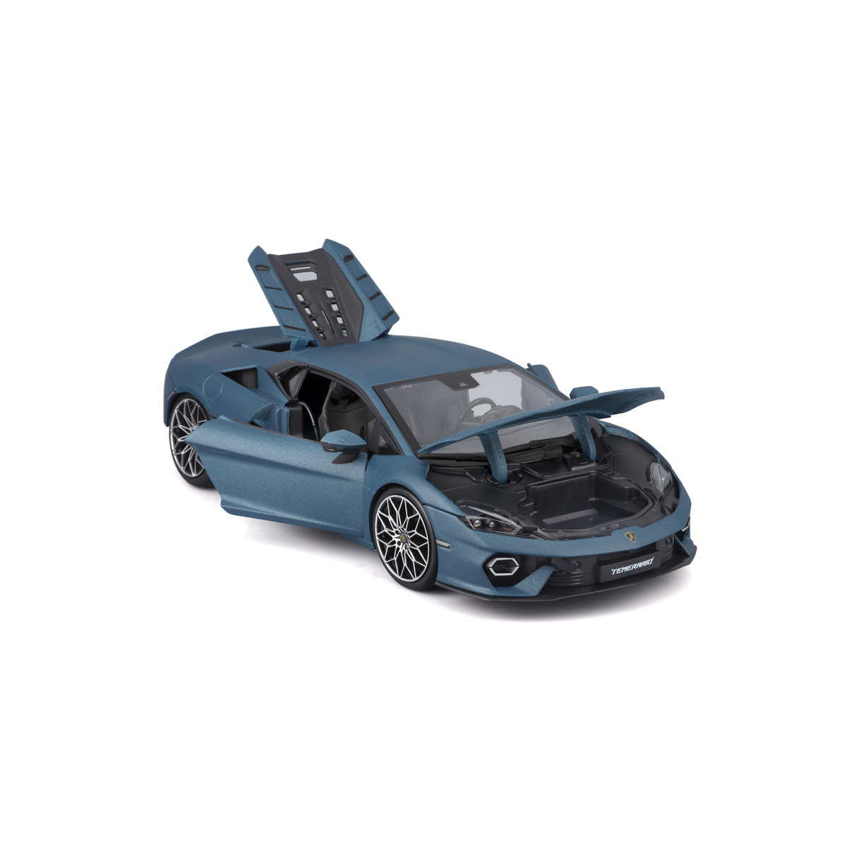 Bburago - Auta HOBBY, Lamborghini Temerario, modrá, 1:18