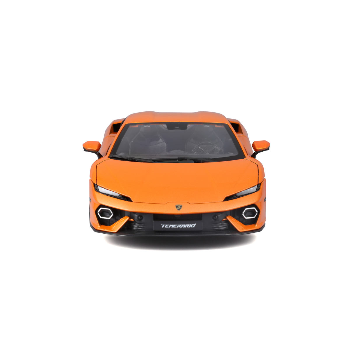 Bburago - Auta HOBBY, Lamborghini Temerario, oranžová, 1:18